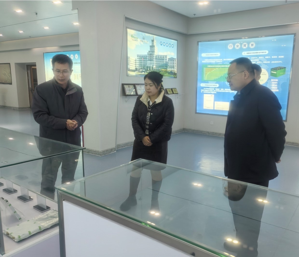 晶澳智慧分布式能源負責人蒞臨克能新能源調(diào)研（2024年12月3日）